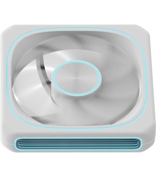 Вентилятор для корпуса Formula Air Fusion 1 WH Reverse ARGb 120х120x28 белый 4-pin 35.97дБ (упак.:1шт) (AIR FUSION 1 WH REVERSE) Ret