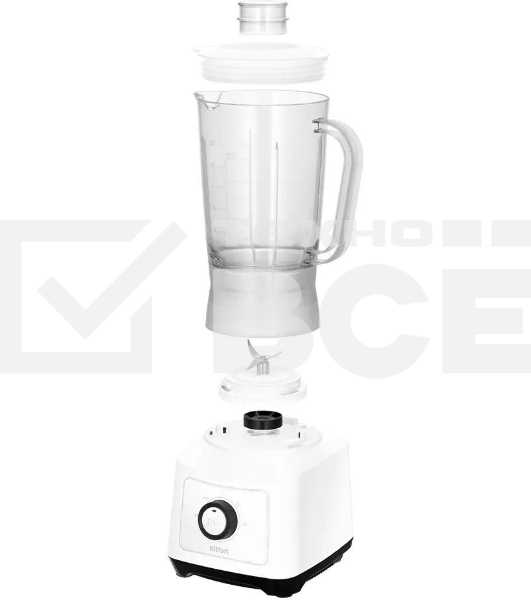 Блендер стационарный Kitfort КТ-3524 500Вт белый/черный