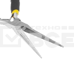 Мини-тонкогубцы удлиненные Deli DL103006 150 мм, прорезиненная рукоять, фото6