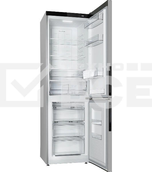 Холодильник Atlant ХМ-4621-181-NL серебристый двухкамерный 211/94л морозилка снизу, No Frost