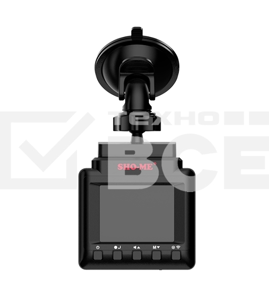 Видеорегистратор Sho-Me Combo MINI WIFI Pro, 2304x1296, 2.31', GPS/ГЛОНАСС, Wi-Fi, G-сенсор, датчик движения, GPS-информатор