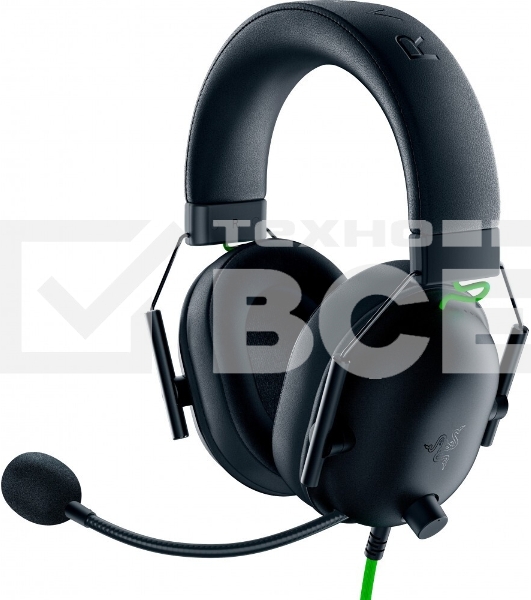 Гарнитура Razer Blackshark V2 X чёрный, проводная, 3.5 мм