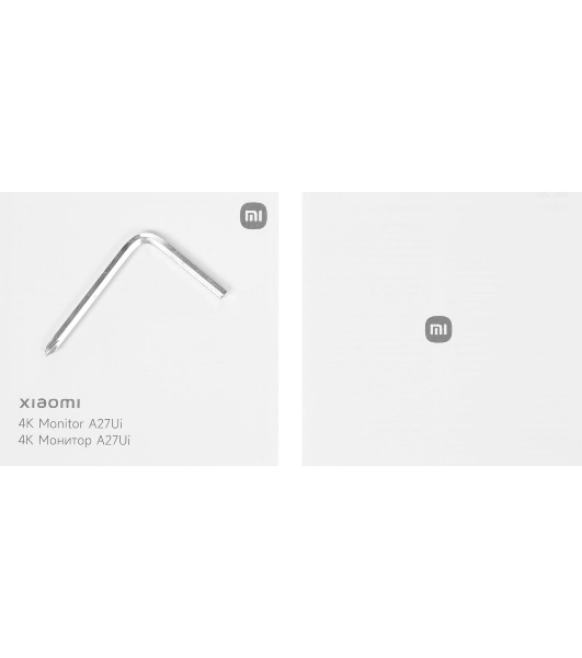 Монитор 27' Xiaomi A27Ui Back c поворотом экрана (IPS, 3840x2160, 60Hz, 6 ms, 178°/178°, 360 cd/m, 1200:1, +HDMI 2.0)