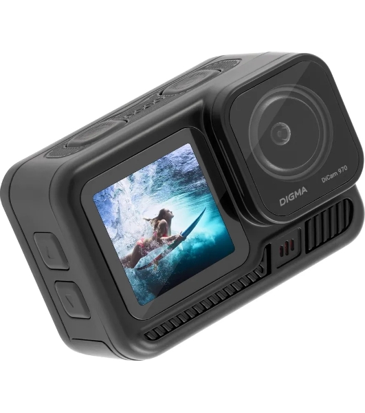 Экшн-камера Digma DiCam 970 1xCMOS 12Mpix черный