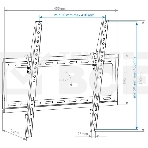 Кронштейн для телевизора Arm Media STEEL-4 черный 22