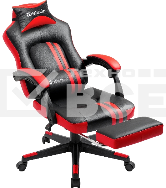 Кресло игровое Defender DIABLO BLACK/RED