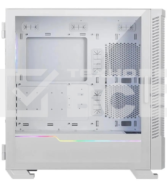 Компьютерный корпус MSI MPG VELOX 100R WHITE, Global, 2xUSB 3.0, 1xType C, 4x120mm ARGB Fan, ARGB