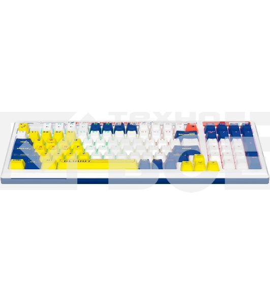 Клавиатура A4Tech Bloody B950 проводная USB синий/белый