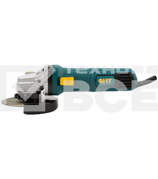 Углошлифовальная машина FIT AG-125/810, 810 Вт, 5000-12000 об/мин, БсК 125 мм, 2,2 кг, мал., регулир.оборотов, коробка