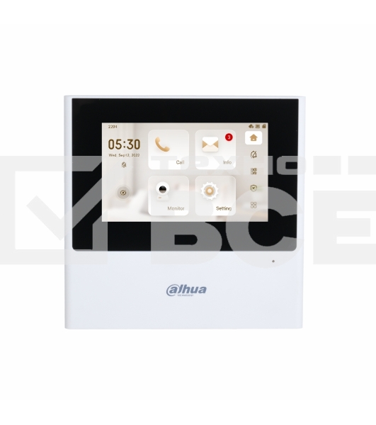 Видеодомофон DAHUA DHI-VTH2611L-WP, Dahua Wi-Fi Indoor Monitor