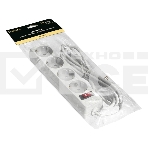 Удлинитель ExeGate EC-4-1.8W (EX279399RUS), белый, 1,8 м, евровилка с заземлением, 4 евророзетки с заземлением, 2200 Вт, фото2