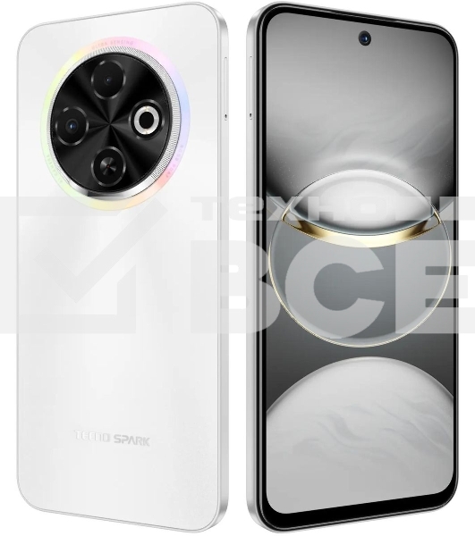 Смартфон Tecno SPARK 30C KL5n, 8/256Gb, белый