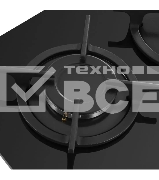 Комбинированная варочная панель HOMSair HG641VBK независимая, черный