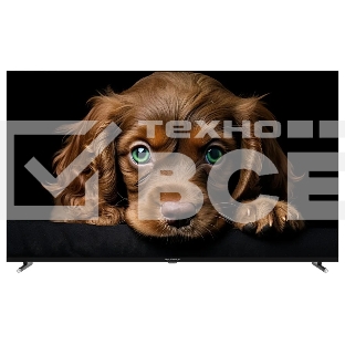 Телевизор Topdevice 50'' TDTV50CQ08U черный  A-QLED UHD 60Hz Smart 2/8ГБ