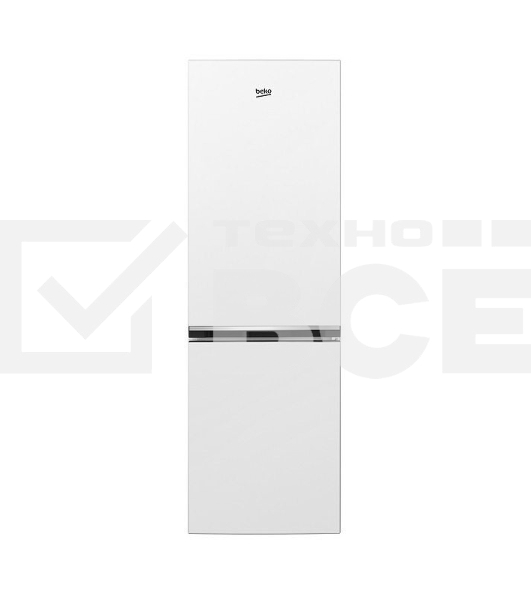Холодильник Beko B1RCSK272W белый, двухкамерный 163/76л морозилка снизу