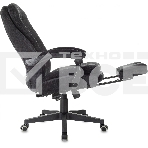 Кресло руководителя Бюрократ T-9950MSG-F Fabric черный Light-20, крестов. пластик, подст. для ног, фото14