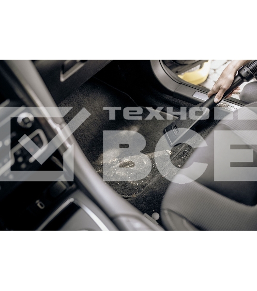 Строительный пылесос Karcher KWD 3 S V-17/4/20 Anniversary Edition черный, 1000 Вт, уборка сухая/сбор воды, пылесборник мешок/контейнер, 17 л