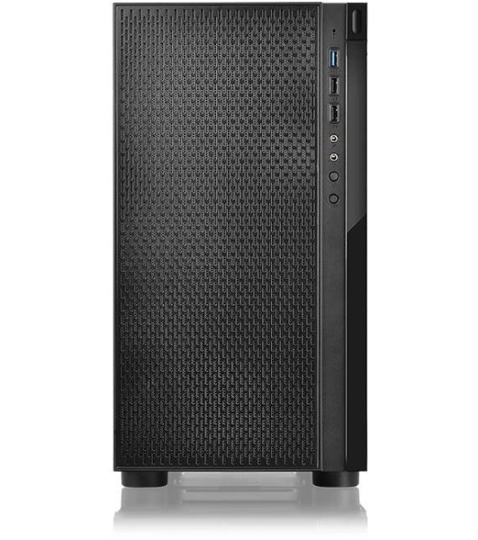 Компьютерный корпус Thermaltake Versa H18 Window черный без БП mATX 2xUSB 2.0 1xUSB 3.0 audio bott PSU