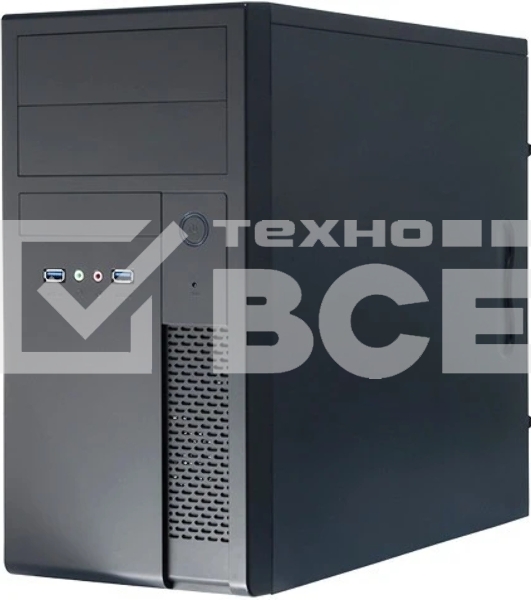 Компьютерный корпус CHIEFTEC MESH XT-01B-OP без БП, черный, mATX