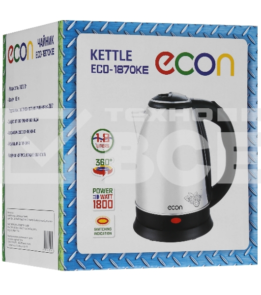 Чайник электрический ECON ECO-1870KE