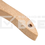 Щетка зачистная Denzel 4-х рядная, проволока из нержавеющей стали с деревянной ручкой скребок, EFP, фото5