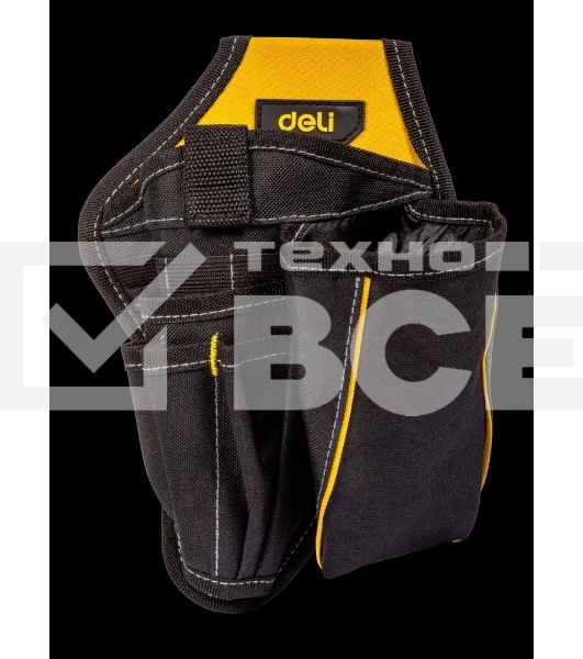 Поясная сумка-кобура монтажника Deli DLP07