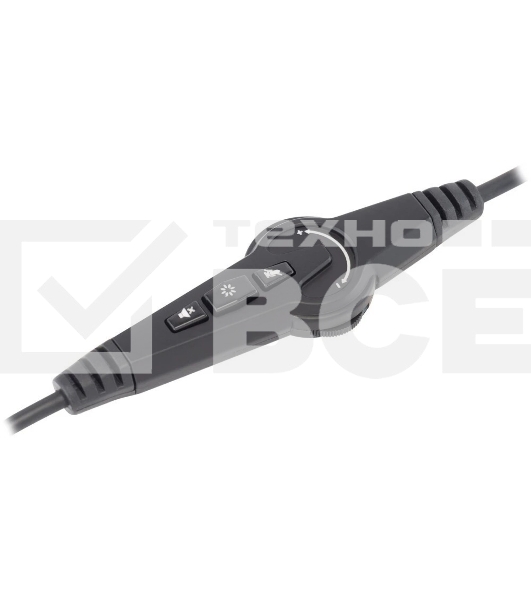 Наушники с микрофоном Oklick/Оклик HS-L810G ANONYMOUS черный 2.2м мониторные оголовье