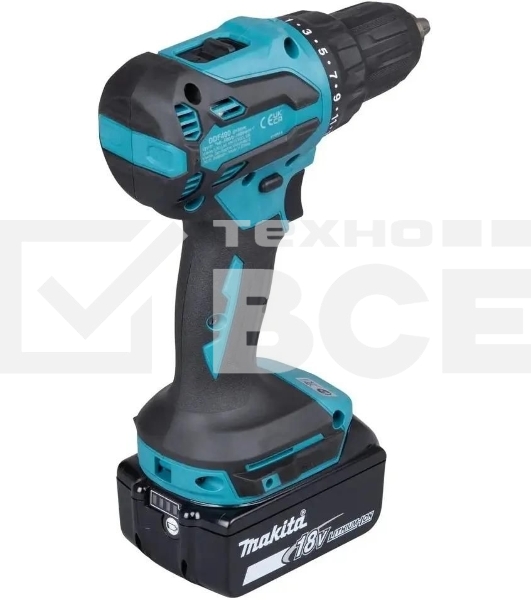 Дрель-шуруповерт Makita DDF490SF1J аккум.