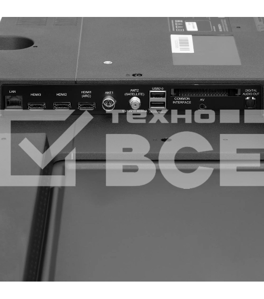 Телевизор Hyundai 50' H-LED50BU7006 черный LED UHD 60Hz Smart TV 1.5GB/8GB