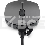 Мышь беспроводная Lenovo Go серый, 2400 dpi, радиоканал, USB-C, кнопки - 3, фото3