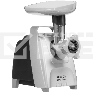 Мясорубка электрическая Аксион М62.01 черный, 2000 Вт, 4.0 кг/мин, реверс, защита от перегрузки, насадки - 4