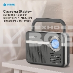 Радиоприемник Vitek VT-3592 (BK) Тип батареек UM-2/С. Выходная мощность 1 вт., фото4