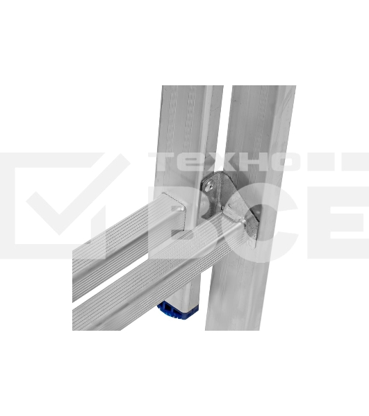 Лестница Сибртех, 3 х 12 ступеней, алюминиевая, трехсекционная