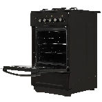 Плита комбинированная Flama RK 2201 B коричневый, конфорок 4 шт, духовка 50 л, 50 см x 85 см x 60 см, фото8