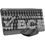 Клавиатура + мышь A4Tech Fstyler FGS1110Q клав:черный/серый мышь:черный/серый USB беспроводная Multimedia, фото3