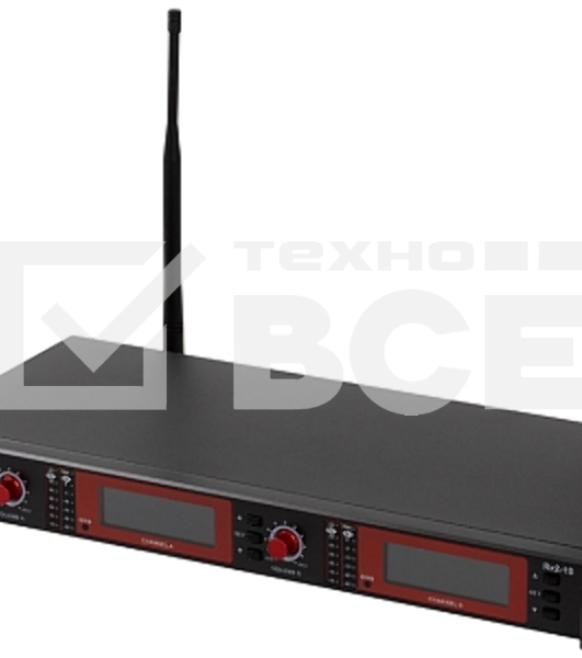 Приемник INTREND [ITWMIC-Rx2-1S] беспроводной, цифровой, двухканальный. технология True diversity