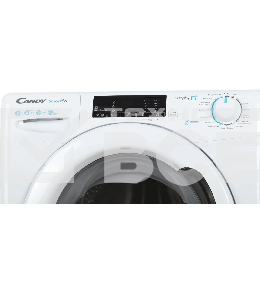 Стиральная машина Candy Smart Pro CSO 129T3/1-07 белый, загрузка фронтальная 9 кг, 1200 об/мин., класс: А