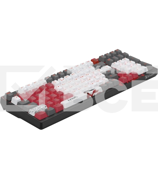 Клавиатура A4Tech Bloody S98 Naraka BLMS Plus проводная, USB Type-A, чёрный/красный