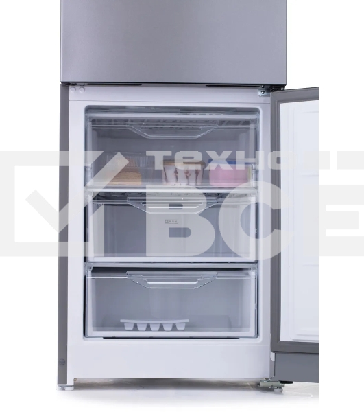 Холодильник Indesit DS 4200 G серебристый двухкамерный 252/87л морозилка снизу