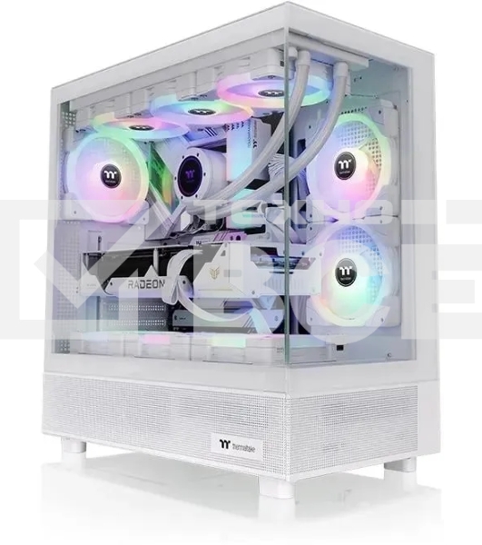 Корпус Thermaltake View 270 TG ARGB белый без БП ATX 6x120mm 2x140mm 1x200mm 2xUSB3.0 audio bott PSU