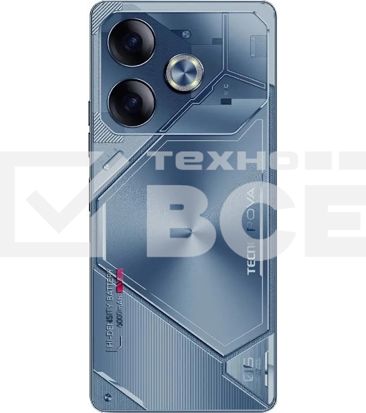 Смартфон Tecno POVA 6 LI7, 12/256Gb, синий