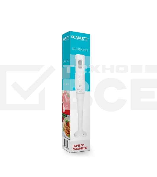Блендер Scarlett SC-HB42S12 белый