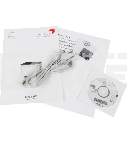 Принтер лазерный Kyocera Ecosys P2040dn (1102RX3NL0), A4, ч/б, печ. до 40 стр/мин., 1200 x 1200 dpi, USB, RJ-45