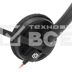 Наушники с микрофоном Oklick/Оклик HS-L900 черный 1.8м накладные оголовье, фото4