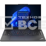 Ноутбук Lenovo ThinkPad E16 Gen 2 Ultra 5 125U 16Gb SSD 512Gb Intel Graphics 16 WUXGA IPS Cam 57Вт*ч No OS Черный 21MA004VRT, фото 1