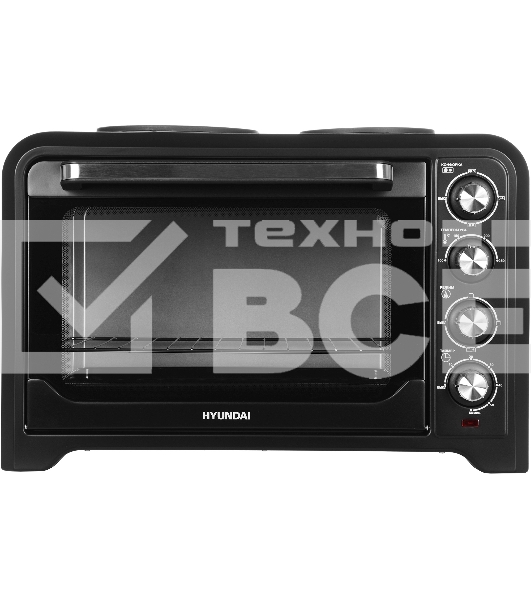 Мини-печь Hyundai MIO-HY098 42л. 1600Вт черный