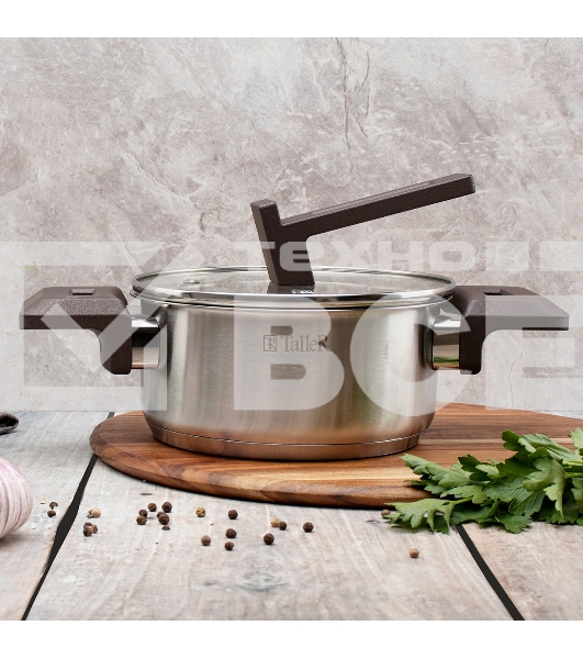 Кастрюля TalleR TR-17306 Метод нержавеющая сталь 18/10, 1,4 л