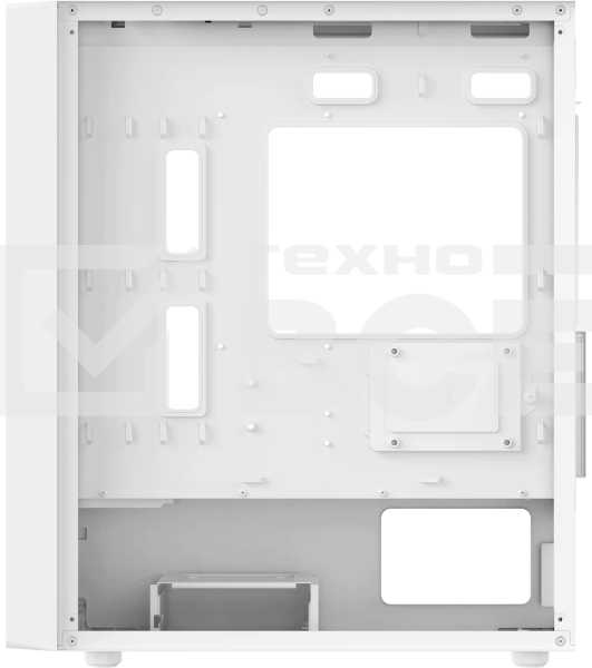 Компьютерный корпус Ocypus Gaммa C50 без БП белый (Gaммa-C50-WHG000XX-GL)