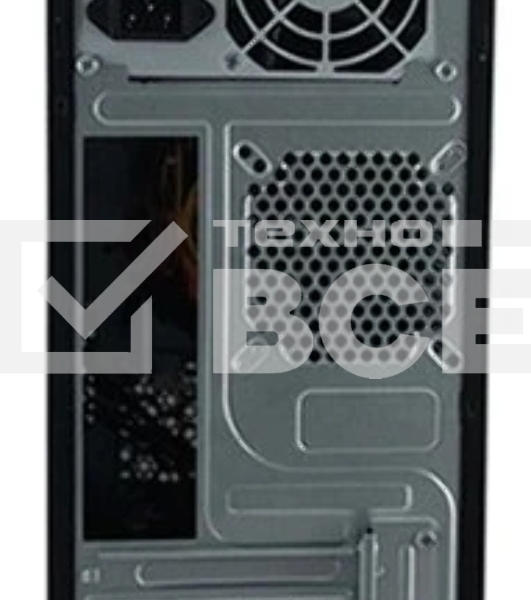 Компьютерный корпус MidiTower Powerman ES861 черный PM-450ATX 4*USB 2.0 Audio mATX