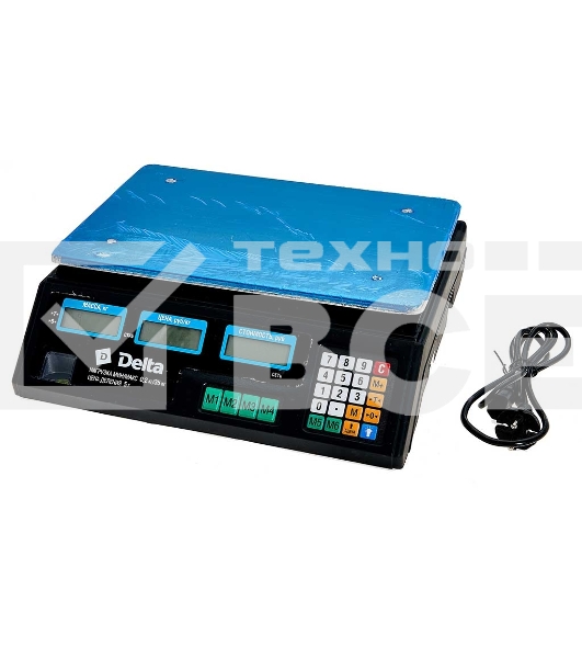Весы торговые DELTA ТВН-35 до 35кг/5г